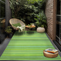 Weaver Multi Green Outdoor Rug