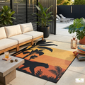 Wildora Multicolour Outdoor Rug