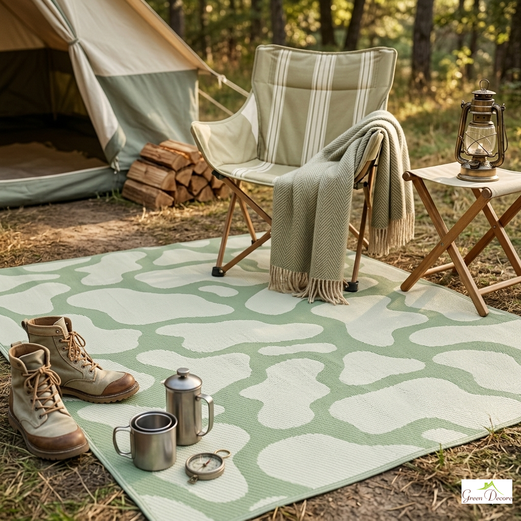 Trailyn Sage Green Outdoor Rug